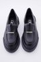 Genuine Leather Women's Loafers Thick Soled Casual Casual Shoes - 7