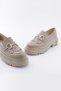 Genuine Leather Women's Moccasin Thick Soled Tassel Casual Shoes - 7