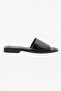 Genuine Leather Women's Slippers Daily Thick Banded Summer Ra - 2