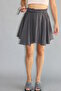 Mini Linen Klosh Skirt