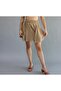 Mini Linen Closure Skirt - 3