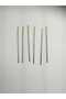 6 Pieces Medium Size Gold Etamine Tapestry - Cross Stitch Needle - 8