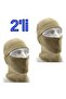 Unisex 2-Pack Winter Nano Green Thin Windproof Thermal Snow Mask Balaclava Ski Motorcycle
