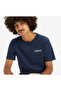 Navy Blue Regular Fit Crew Neck Men's T-shirt - 100% Cotton A2823-0265 - 2