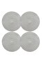 Volonte Cream Jute American Service 2-Piece Knitted Straw Plates - 3