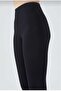 Women's Black High Waist Full Lycra Tights - with Socks as a Gift - 5
