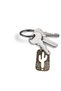Bronze Color 30mm Cactus Figured Keychain