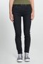 High Waist Super Narrow Leg Skinny Fit Blue Women's Denim Trousers L62602236-Blue - 5