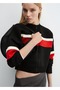 Ribbed cardigan with zipper