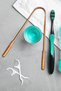 Spring Daily Use - Tongue Cleaner Tool, Copper Mouth Brush and Hygienic Iron - 4