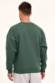 Men's Oversize Crewneck Sports Sweatshirt 813162 Mb Ros Hs108 Emerald Green - 2