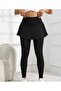 Lycra Sports Skirt with Leggings