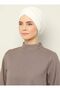 Cross Three-Striped Ready-made Turban - Cream - 5 - - 2