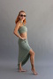 Asymmetrical Designed Muslin Skirt - 5
