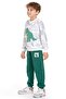 Striped and Patterned Daily and School Set for Boys - 2