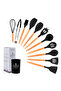 Silicone 11-piece Ladle Set - Heat Resistant, with Spatula Stand, Pasta and Beater Ladle - 2