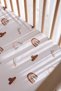 Baby Crib, Park Bed, Mother's Side (60X120 cm) Fitted Sheet Set - Rainbow - 5