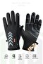 Water Resistant Softshell Unisex Cycling, Motorcycle Gloves Touchscreen Winter Non-Slip