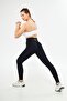 High-Waisted Lycra Sports Leggings with Gathered Hips and Extra Push Up - 8