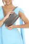 Platinum Color Stone Magnetic Closure Stylish Evening Dress Clutch Portfolio Engagement Henna Wedding Evening Bag - 6