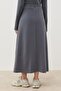 Modal Skirt - Gray - 4