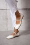 Daily Wear White Skin Comfortable Women's Ballerinas - 3