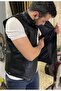 Genuine Leather Biker Chopper Vest - 4
