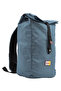 ICON Roll Top 15L Backpack Steel Blue, Durable Lightweight Multi Compartment Travel - 5