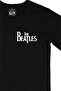 Black T-Shirt with The Beatles Pocket Logo Design - 2