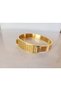 Steel bracelet with Flower of Life symbol and abundance number sequence. - 4
