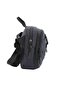 SHIELD RPET Polyester Utility Bag Black, Zipper Compartment Casual Shoulder Bag - 5