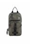 SHIELD RPET Polyester Sling Cross Bag Khaki, Durable Lightweight Tablet Protective Layer