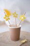 Daisy Themed Straws, 8 Pieces - Daisy Party Birthday Decoration - 4