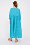 Bohemian Relaxed Cut Crispy Dress - 4