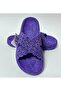 Wicker Look Thick Sole Full Non-Slip Plastic Women's Wet Floor Home and Street Slippers - 4