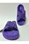 Wicker Look Thick Sole Full Non-Slip Plastic Women's Wet Floor Home and Street Slippers - 3