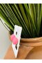 Pink Heart Clip-on Perforation-free Compression Girls Earrings - 3
