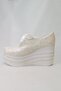 602 Series Wedge Heel Flower Laced Wedding Dress Shoes - 3