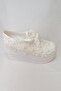 602 Series Wedge Heel Flower Laced Wedding Dress Shoes - 2