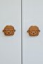 Lamb Pattern (2 Pcs) Baby Kids Room Wooden Furniture Cabinet Drawer Handle