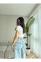 Vane's Belt Buckle Baggy Jeans-Ice Blue - 4