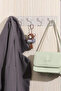 5-Piece Kitchen Bathroom Bedroom Closet Organizer Sturdy Self Adhesive Wall Hanger - 5