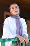 شال تحطم من الخيزران أرجواني - 2