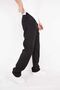Men's Black Straight Extra Long 90's Lycra Free Boyfriend Baggy Jeans - 3