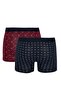 Men's Boxers - 2-piece Cotton and Lycra Flexible Fabric - 2