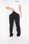 Men's Black Straight Extra Long 90's Lycra Free Boyfriend Baggy Jeans