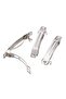 Automatic Metal Buckle Attachment, Buckle Clip, 6 cm, 10 Pieces