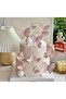 Pink Butterfly Pattern - Decorative Paper Stick Cake Top Set of 11 - 3