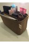 Double Middle Compartment Canta Ici Organizer Milk Brown Color Is 32/16/16 in Size - 3
