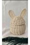 Rattan Bamboo Multi-Purpose Basket with Rabbit Ears - 2